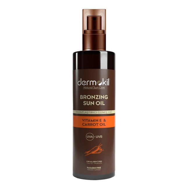 DERMOKIL Bronzing Sun Oil 200ml for Radiant Tan