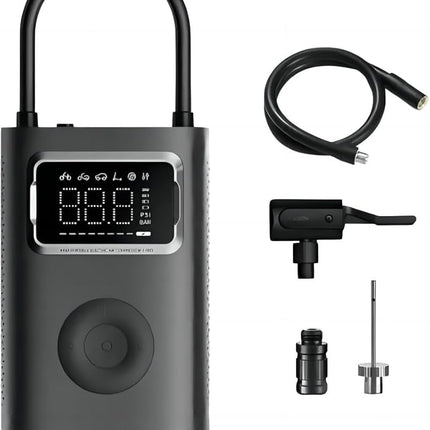 Xiaomi BHR9099GL - منفاخ الإطارات بمحرك عالي الأداء، أسود