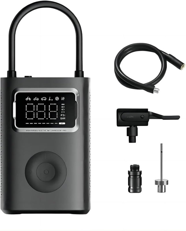 Xiaomi BHR9099GL - منفاخ الإطارات بمحرك عالي الأداء، أسود