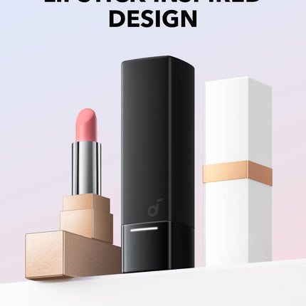 سماعات ساوند كور (Soundcore A30i) من أنكر - عازلة للضوضاء - تصميم مدمج وأنيق - بلوتوث 5.3 - وقت تشغيل 24 ساعة - أسود