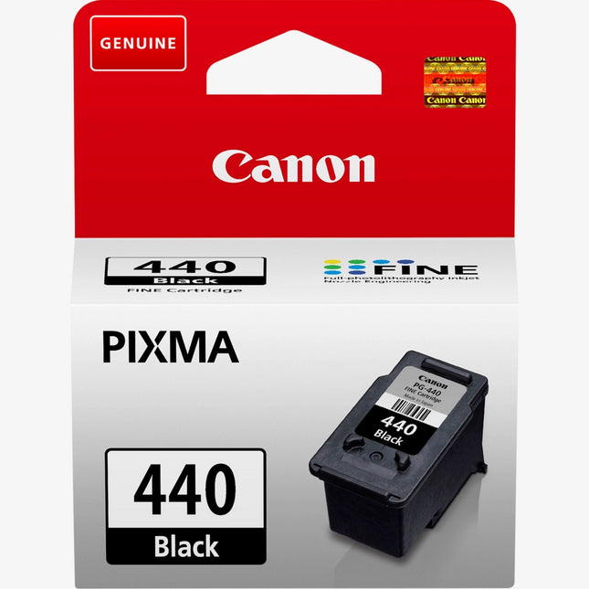 Canon PG-440 Black Ink Cartridge - FINE Technology - Crisp Document Printing - Genuine Canon Ink - Compatible with PIXMA MG and MX Series - Black