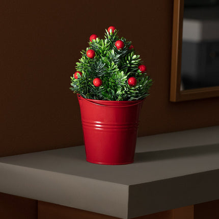 Rosalie Artificial Flower with Decorative Pot