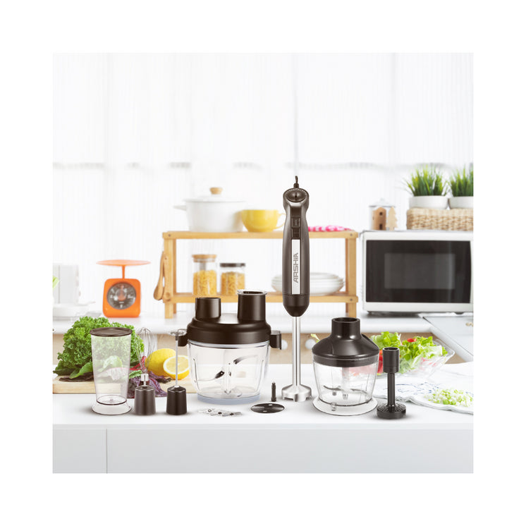 Hand Blender 8-in-1 From Arshia Versatile Kitchen Tool | HB151-3265 Hand Blender 8-in-1 From Arshia Versatile Kitchen Tool | HB151-3265