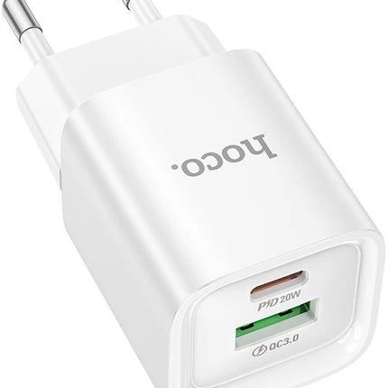 Charm PD 20W + QC3.0 Dual USB Fast Wall Charger EU