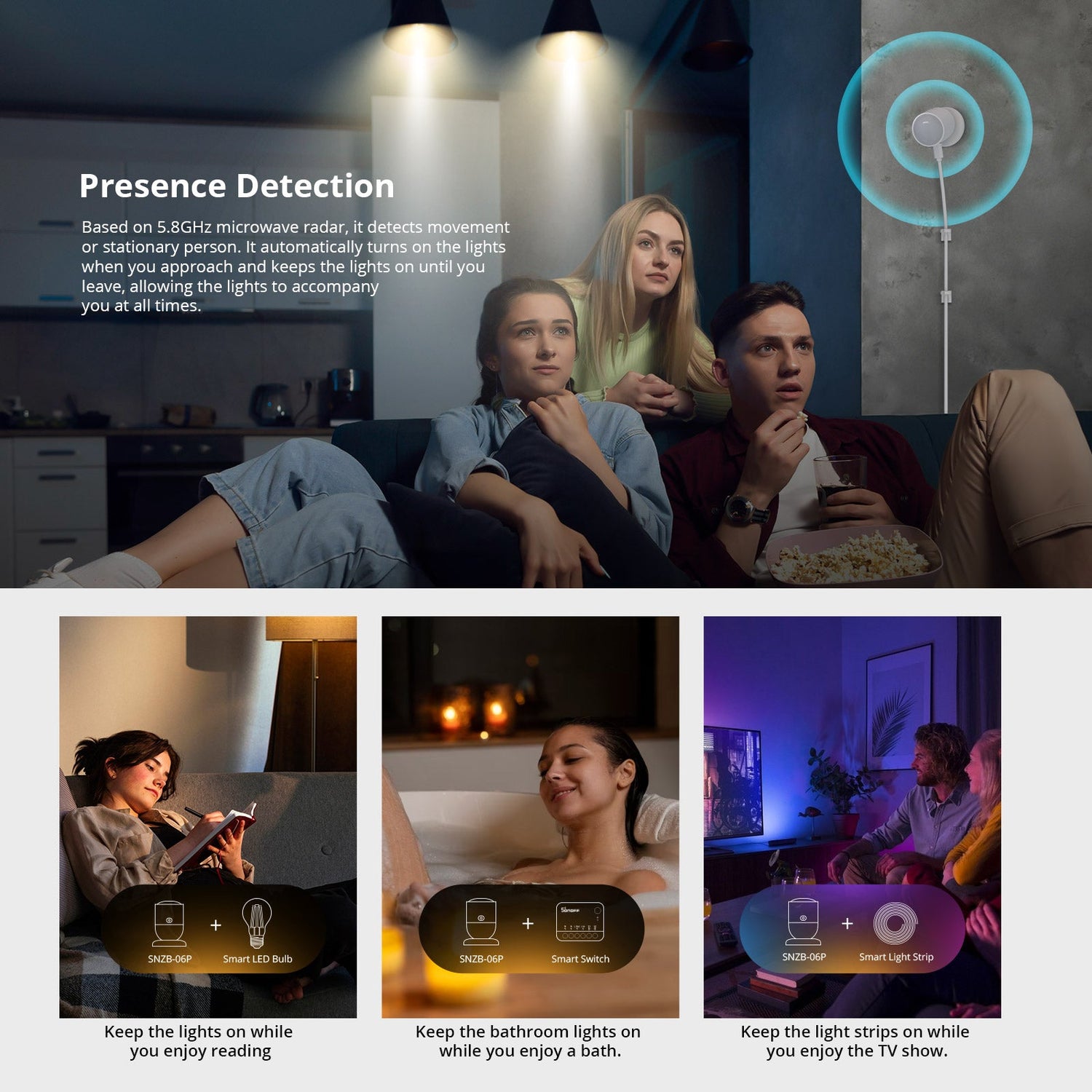 Zigbee Human Presence Sensor Zigbee Human Presence Sensor