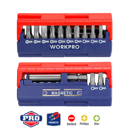 WORKPRO 13PC Screwdriver Bits Set (Metric) | WP221062