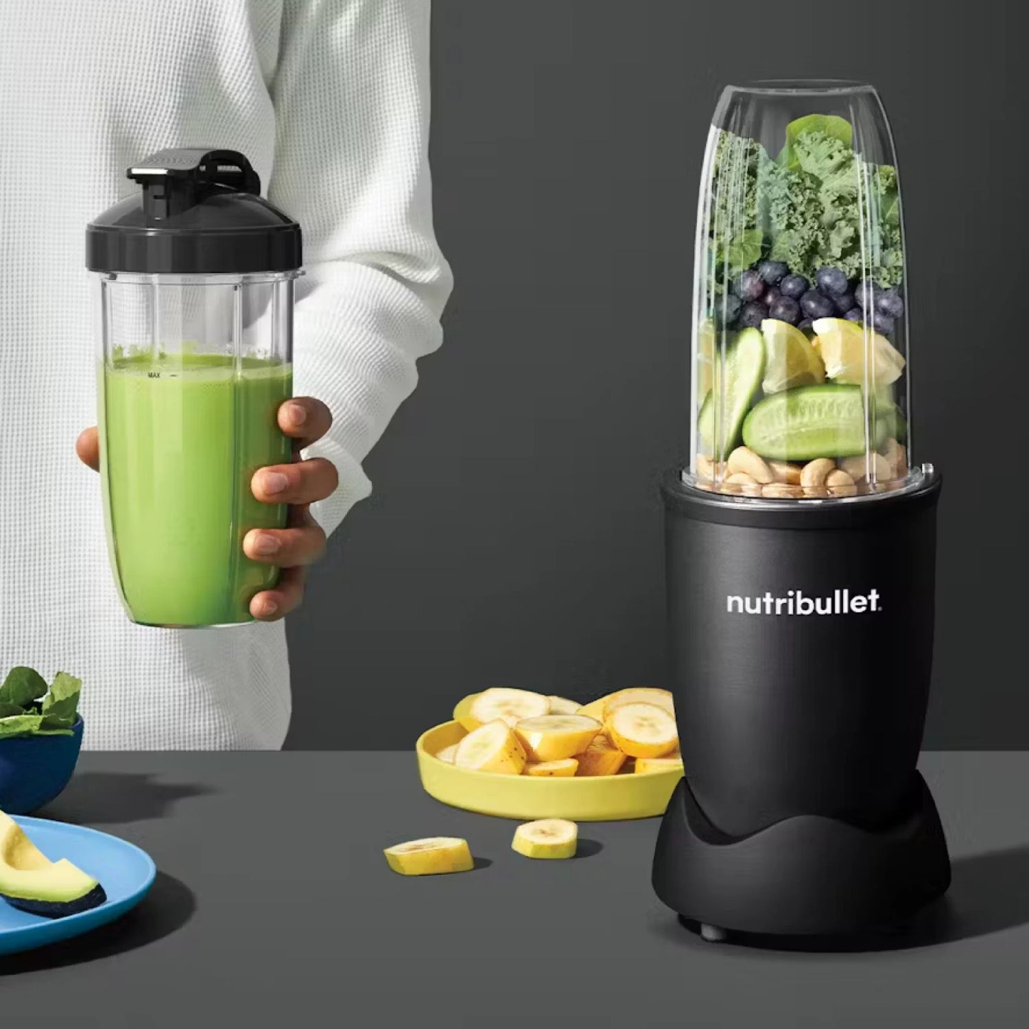 خلاط Nutribullet Pro 900 | قوة 900 واط | أسود خلاط Nutribullet Pro 900 | قوة 900 واط | أسود