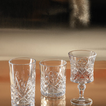 Aron 18-Piece Glass Wedding Set – Premium Glassware