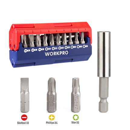 WORKPRO 13PC Screwdriver Bits Set (Metric) | WP221062