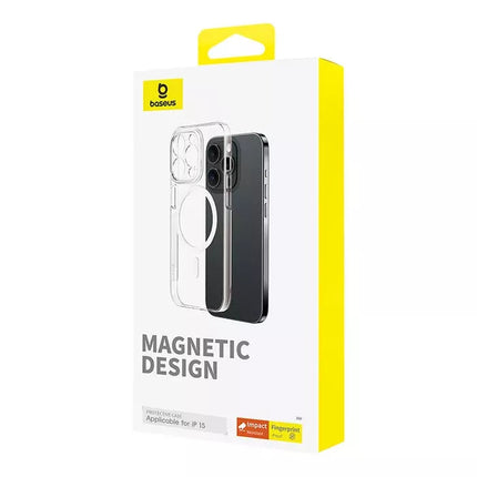 Baseus Crystal Series Tempered Glass Screen Protector for iPhone 15 and 15 Plus - HD Crystal Clarity - 9H Hardness Protection - Shatter-Proof Design - High Touch Sensitivity - Includes Easy Installation Kit