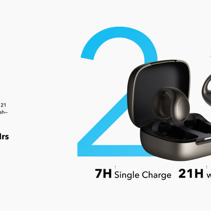 Anker C40iAnkerSoundcore C40i | Flexible and Comfortable Clip-On Earbuds