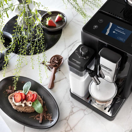 10.12.24.0027DelonghiRivelia Automatic Espresso Machine, Onyx Black