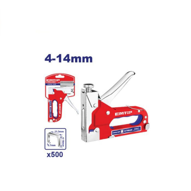 EMTOP ESGU2001 3-in-1 Manual Upholstery Staple Gun