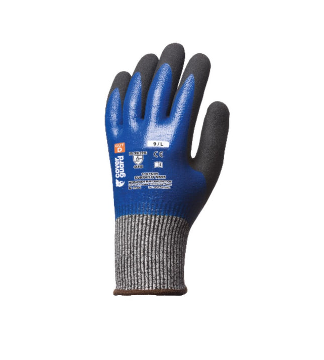 N555COVERGUARDNitrile Blue Cut Gloves From Sakkab High Protection | EN4543 | N555