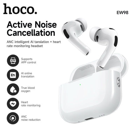 Hoco EW98 ANC Wireless Headset with AI Translation