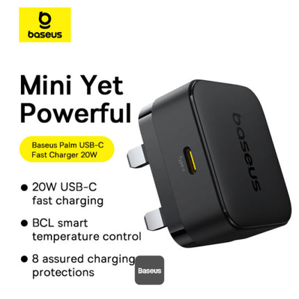 Palm Fast Charger 1C 20W w/ USB-C to USB-C 60W 1m