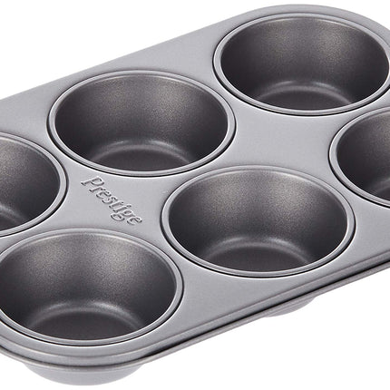 Prestige 6-Cup Muffin Pan, Grey