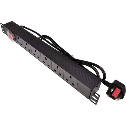6-Way UK Type Power Distribution Unit (PDU)