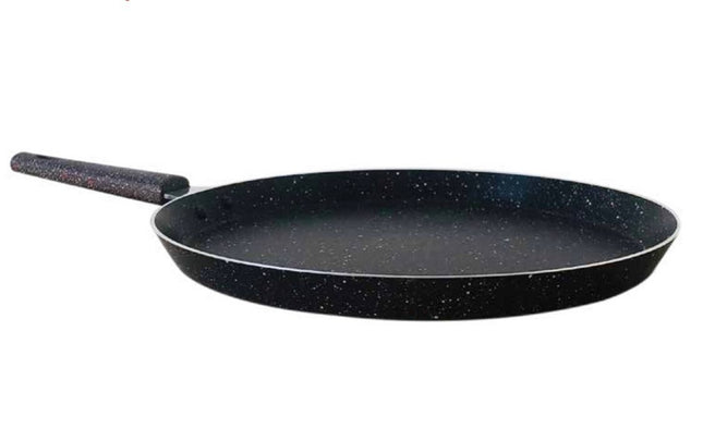 Nouval Granite Crepe Pan 30 cm – Black