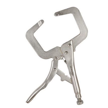 Workpro Cr-V C-Clamp Locking Pliers with Quick Release