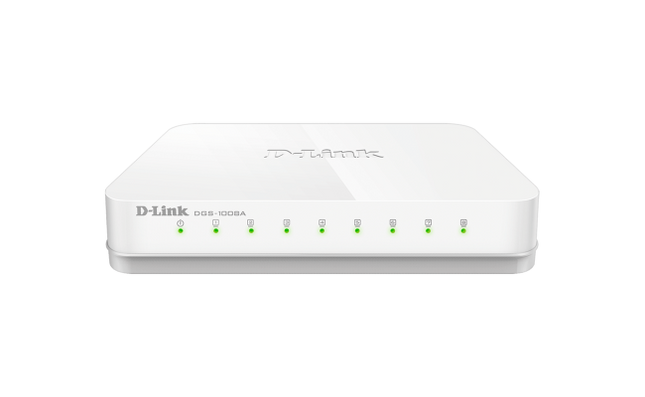 D-Link DGS-1008A 8-Port Gigabit Easy Desktop Switch