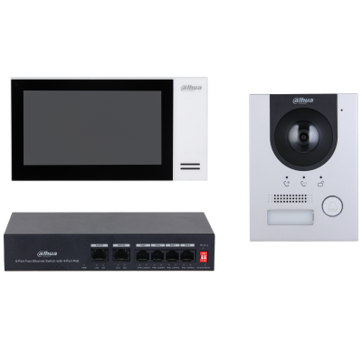 طقم الاتصال الداخلي عبر الفيديو IP Villa طقم الاتصال الداخلي عبر الفيديو IP Villa