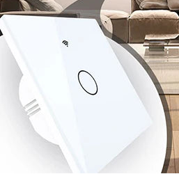 MOES - WIFI Smart Switch - 1Gang  - EU Type - White
