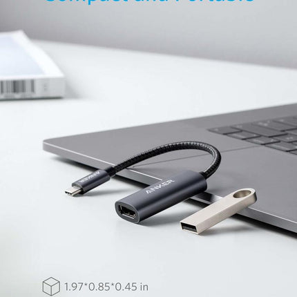 محوّل Anker 310 من USB-C إلى HDMI (بدقة 4K@60Hz) — PowerExpand+ HDMI