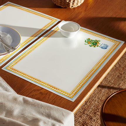 Oranger Warm Tone American Service Placemat