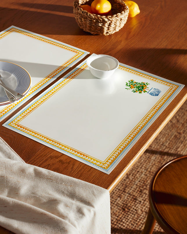 Oranger Warm Tone American Service Placemat