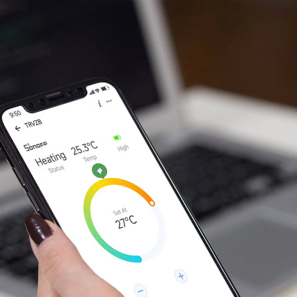 TRVZB SONOFF Zigbee Thermostatic Radiator Valve | TRVZB