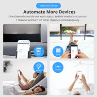 4CHPRO SONOFF 4CHR3 & 4CHPROR3 4-gang Wi-Fi Smart Switch with RF Control