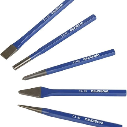 WORKPRO 5-Piece Punch & Chisel Set | WP201303