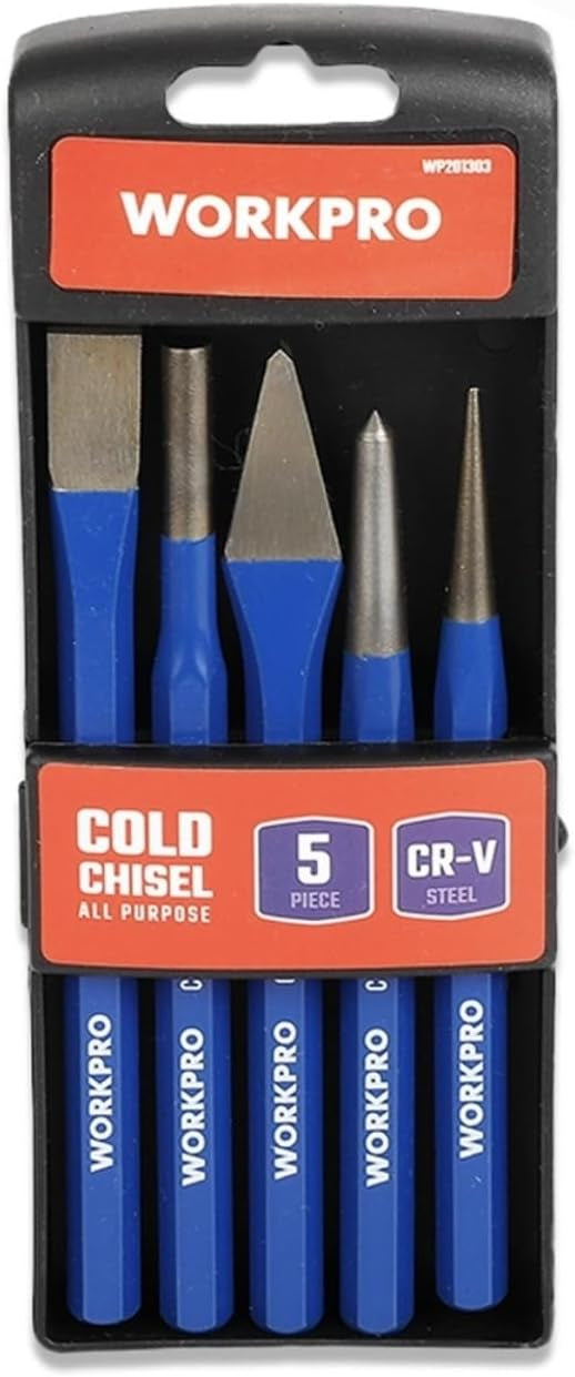 WORKPRO 5-Piece Punch & Chisel Set | WP201303 WORKPRO 5-Piece Punch & Chisel Set | WP201303
