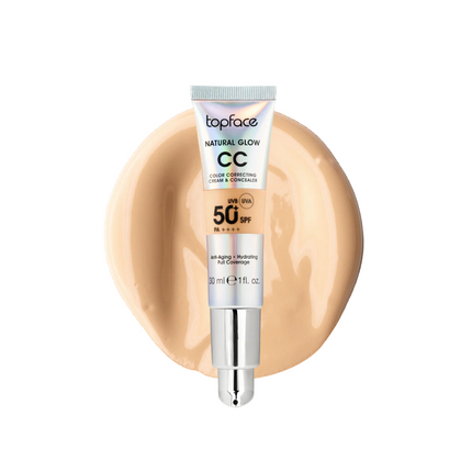 Topface Natural Glow CC Shades Foundation – Cool Sand 06