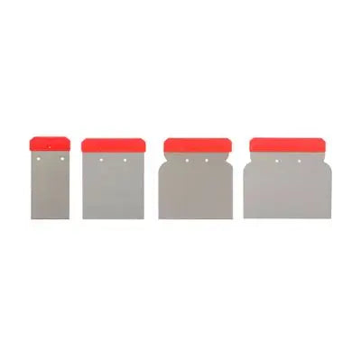 WORKPRO 4-Piece Stainless Steel Wall Scraper Set | WP321017
