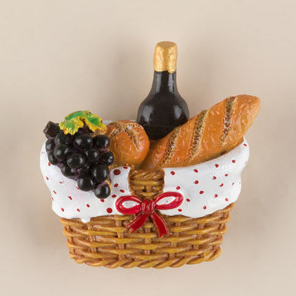 Madame Coco Picnic Basket Refrigerator Magnet