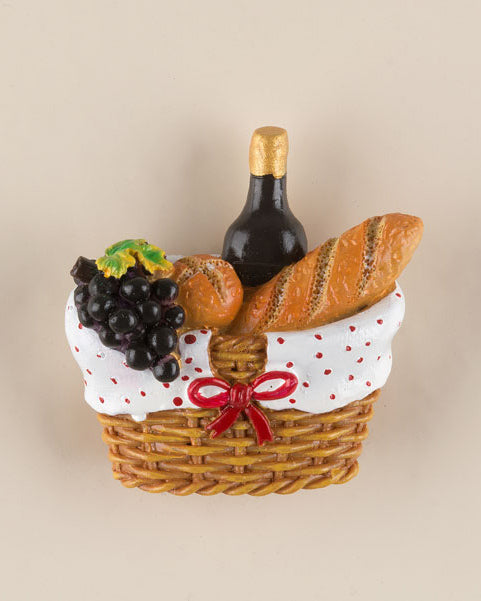 Madame Coco Picnic Basket Refrigerator Magnet