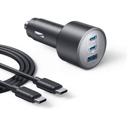 Anker 167.5W Ultra-Fast 3-Port Car Charger