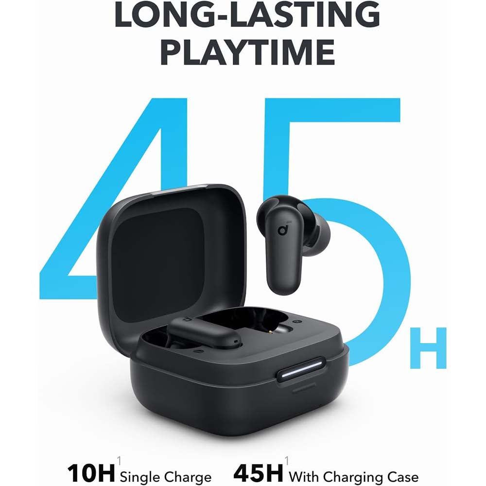 سماعات Soundcore R50i NC لاسلكية بالكامل — عزل ضوضاء وراحة للاستخدام اليومي سماعات Soundcore R50i NC لاسلكية بالكامل — عزل ضوضاء وراحة للاستخدام اليومي