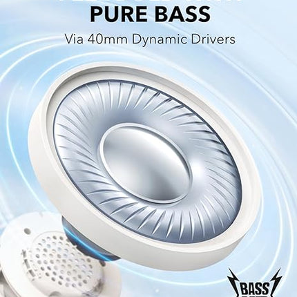 سماعات رأس Soundcore H30i لاسلكية فوق الأذن — صوت واضح وراحة خفيفة