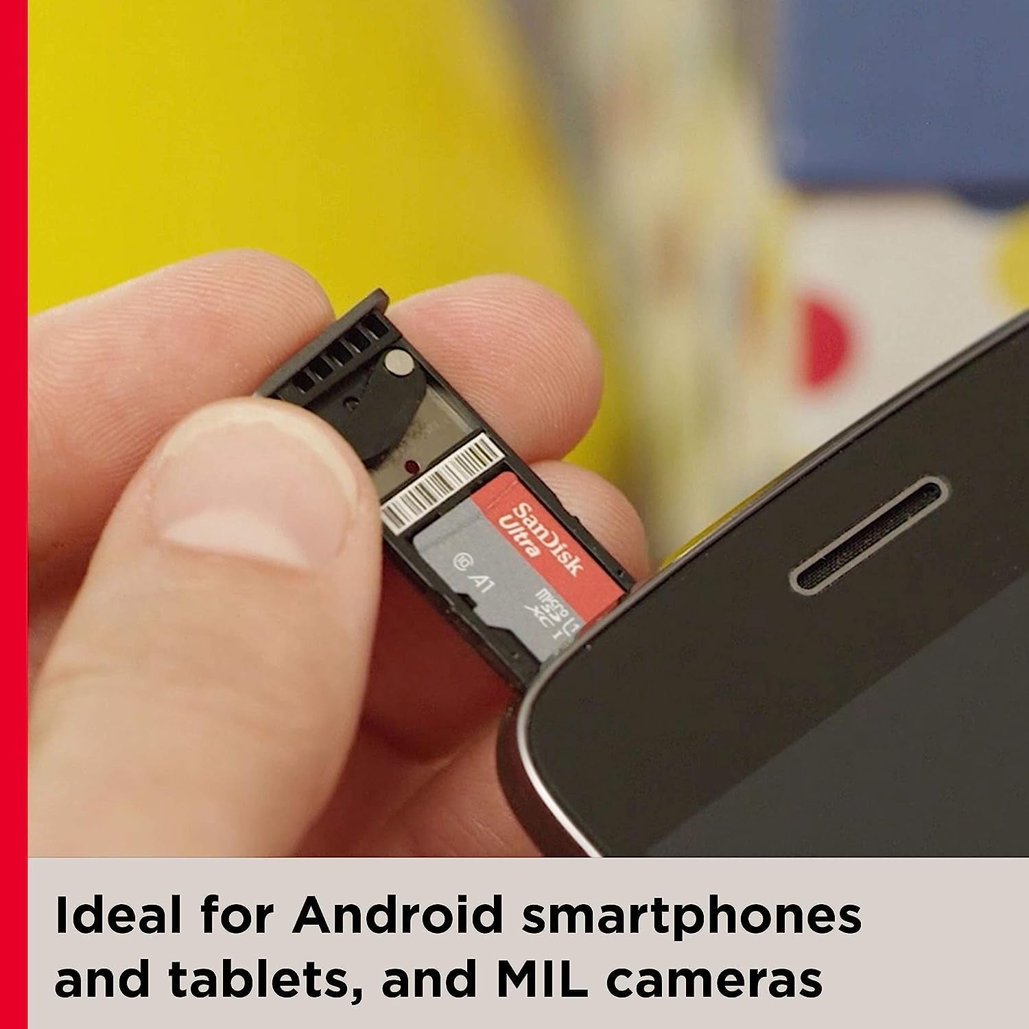 بطاقة ذاكرة SanDisk Ultra 256GB microSDXC مع محوّل SD بطاقة ذاكرة SanDisk Ultra 256GB microSDXC مع محوّل SD