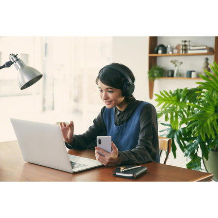 سماعات سوني (Sony) موديل WH-CH720N لاسلكية عازلة للضوضاء - معالج V1 المتطور - بطارية حتى 50 ساعة - اتصال متعدد النقاط - أسود / أزرق / أبيض