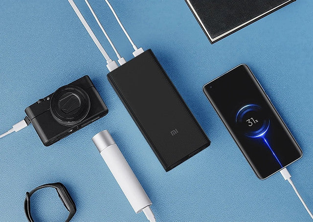 باور بنك Xiaomi بسعة 30000mAh وقدرة 18W — طاقة عالية للاستخدام الطويل باور بنك Xiaomi بسعة 30000mAh وقدرة 18W — طاقة عالية للاستخدام الطويل