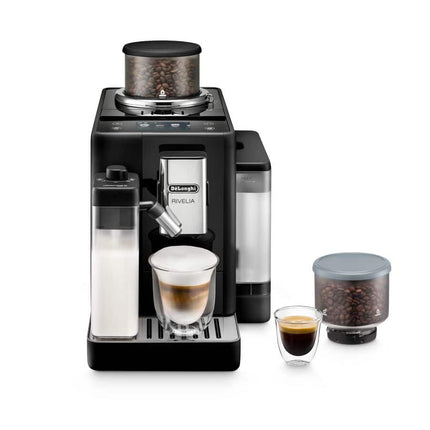 10.12.24.0027DelonghiRivelia Automatic Espresso Machine, Onyx Black