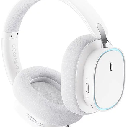 سماعة الألعاب اللاسلكية باسوس أيكور (Baseus Aequr GH02) - اتصال مزدوج 2.4 جيجاهرتز وبلوتوث 5.3 - تأخير فائق الانخفاض 20ms - صوت عالي الدقة Hi-Res - تشغيل لمدة 40 ساعة