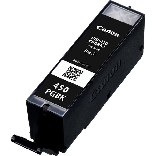 Canon PGI-450PGBK Pigment Black Ink Cartridge - Sharp Text Printing - High Reliability - Genuine Canon Ink - Compatible with PIXMA iP7240, iX6840, MG5440