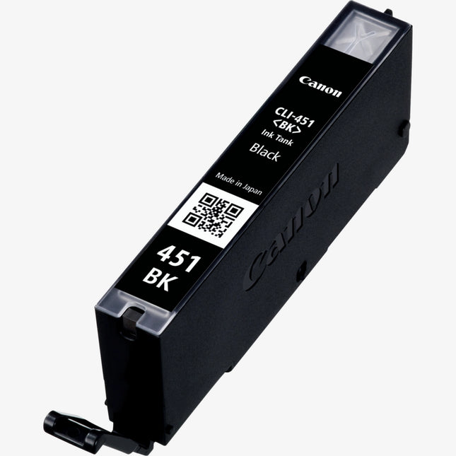 Canon CLI-451BK Genuine Black Ink Cartridge - ChromaLife100+ Technology - High Quality Photo Printing - Compatible with PIXMA iP7240, MG5440, MG6340, MX924