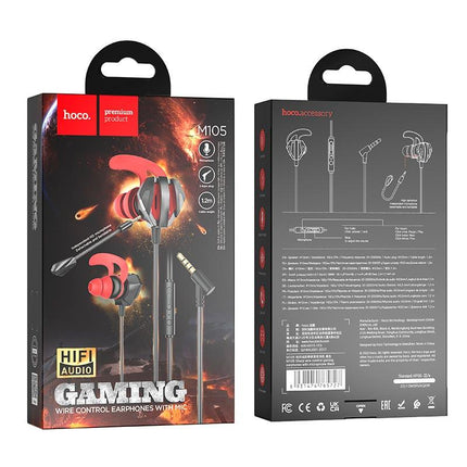 Sharp M105 Wired Gaming Earphones with Microphone