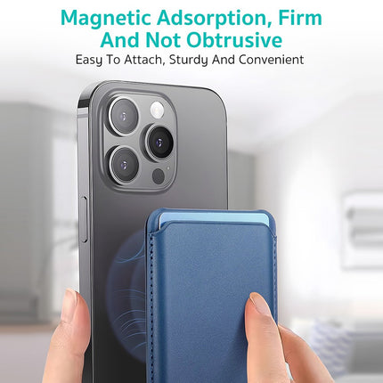 حامل بطاقات مغناطيسي Coteci TR-052 متوافق مع MagSafe مع حامل مدمج